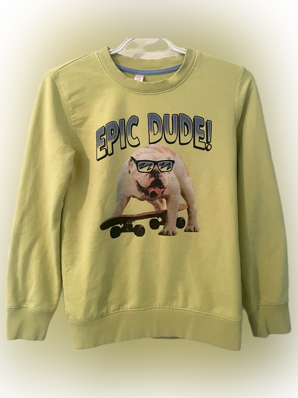 JF Skateboarding Bulldog crewneck sweater